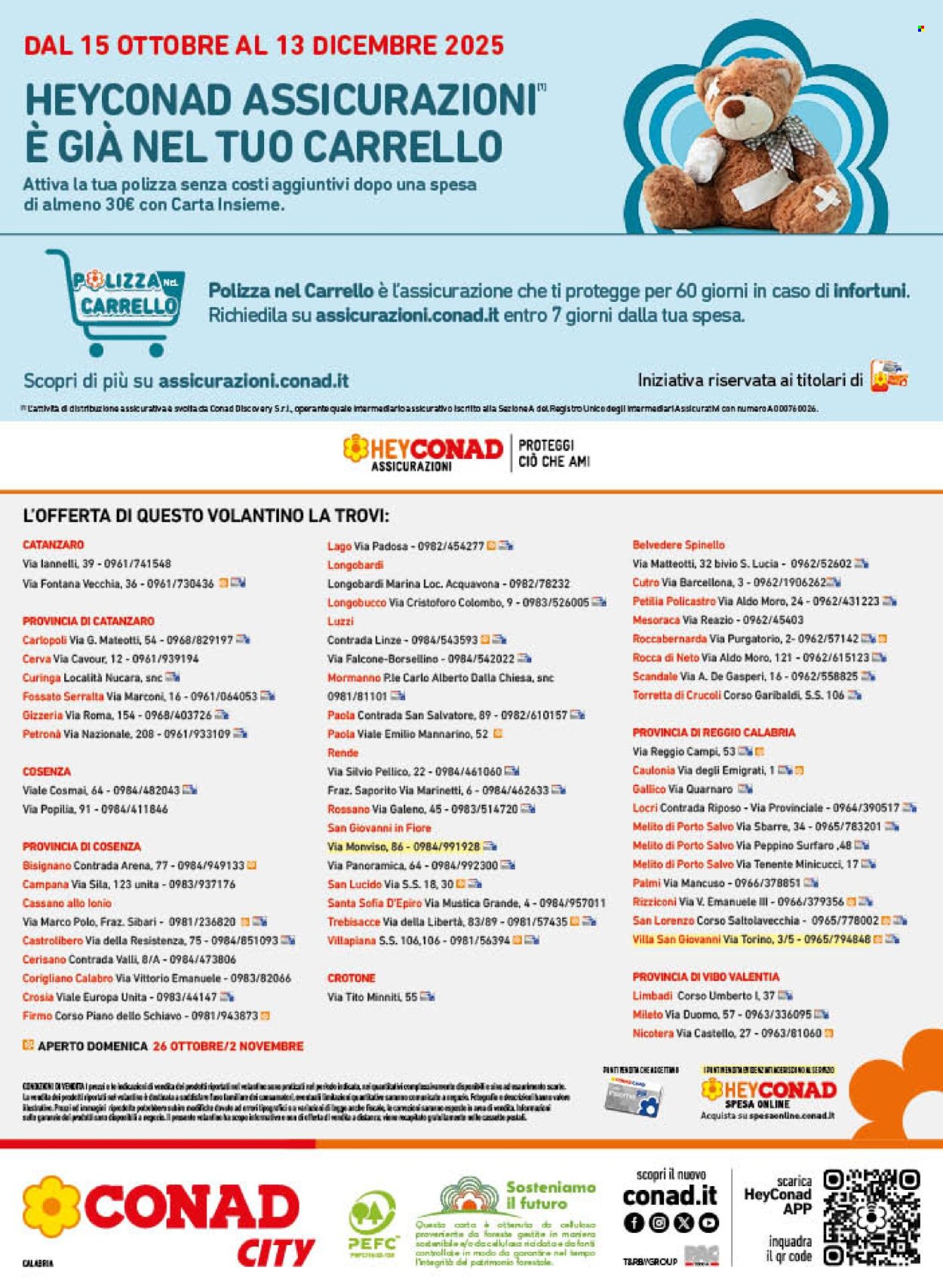 Volantino Conad City - 22/10/2025 - 2/11/2025. Pagina 16