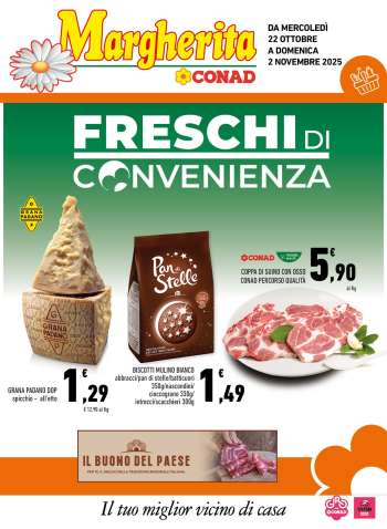 Volantino Margherita Conad - 22/10/2025 - 2/11/2025.