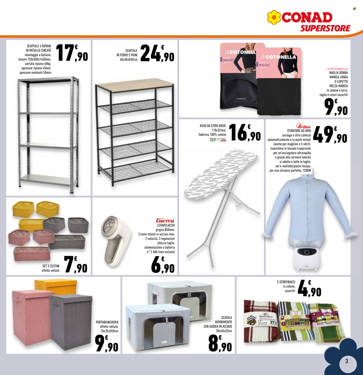 Volantino Conad Superstore - 22/10/2025 - 2/11/2025. Pagina 3