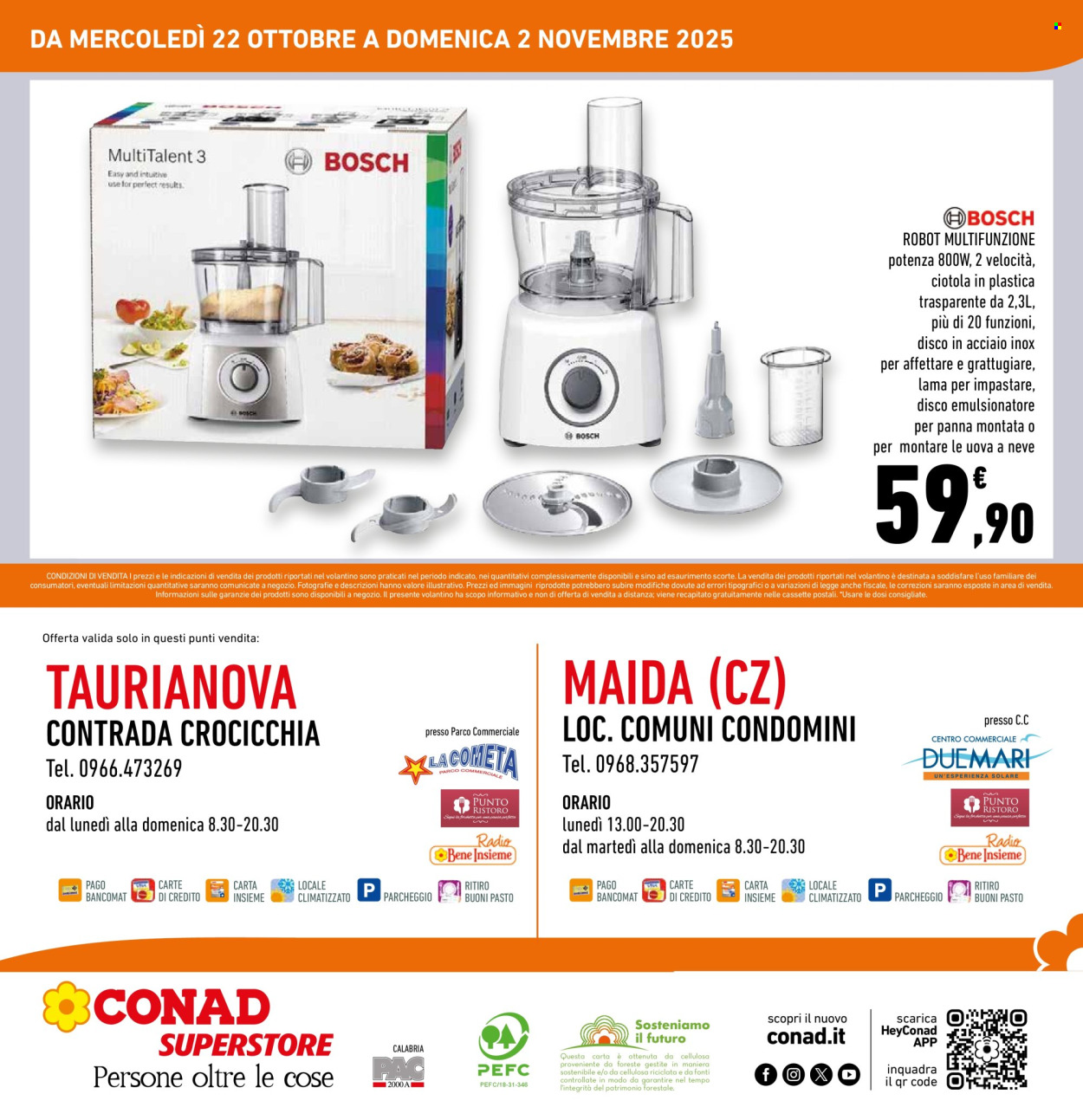 Volantino Conad Superstore - 22/10/2025 - 2/11/2025. Pagina 4