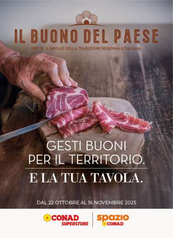 Volantino Conad - 22/10/2025 - 16/11/2025.