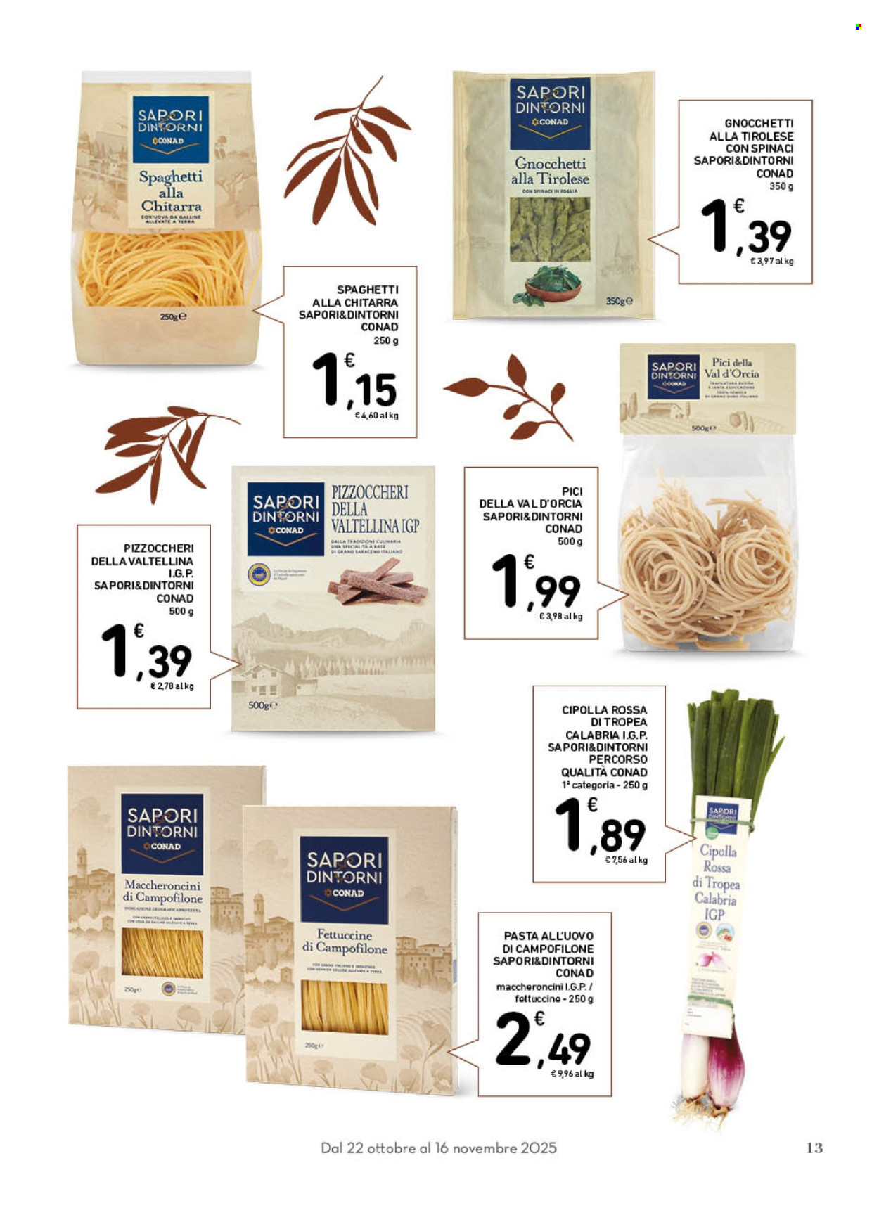 Volantino Conad - 22/10/2025 - 16/11/2025. Pagina 13