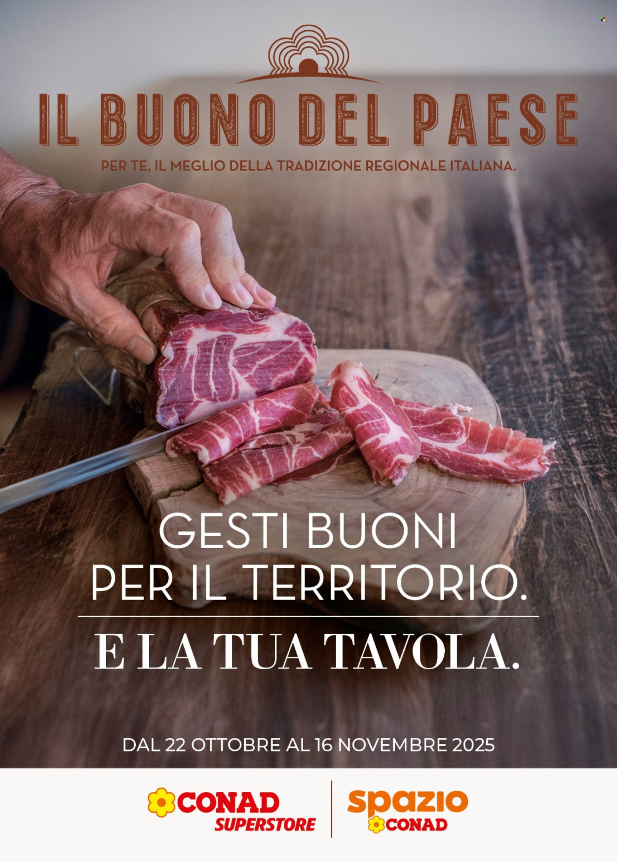 Volantino Conad - 22/10/2025 - 16/11/2025. Pagina 1