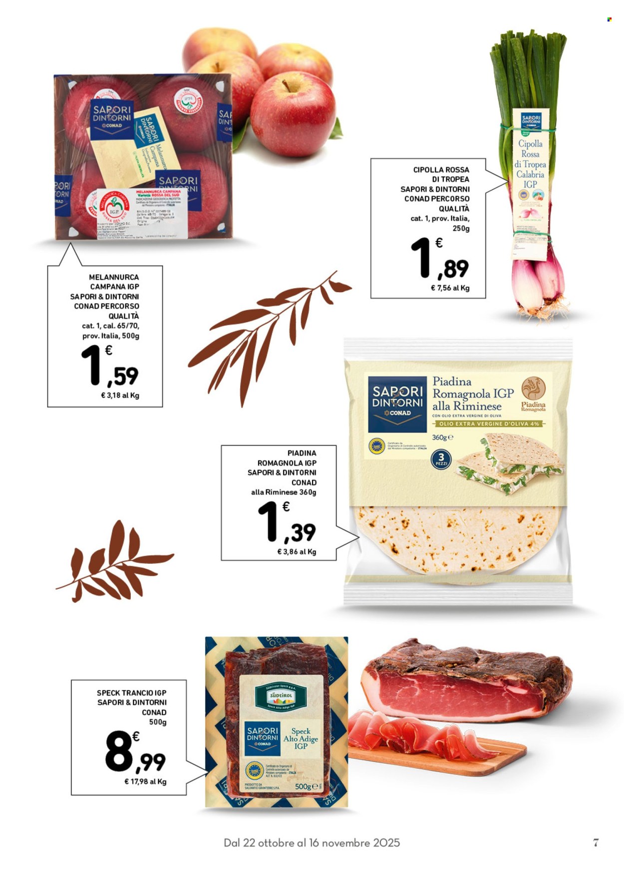 Volantino Conad - 22/10/2025 - 16/11/2025. Pagina 7