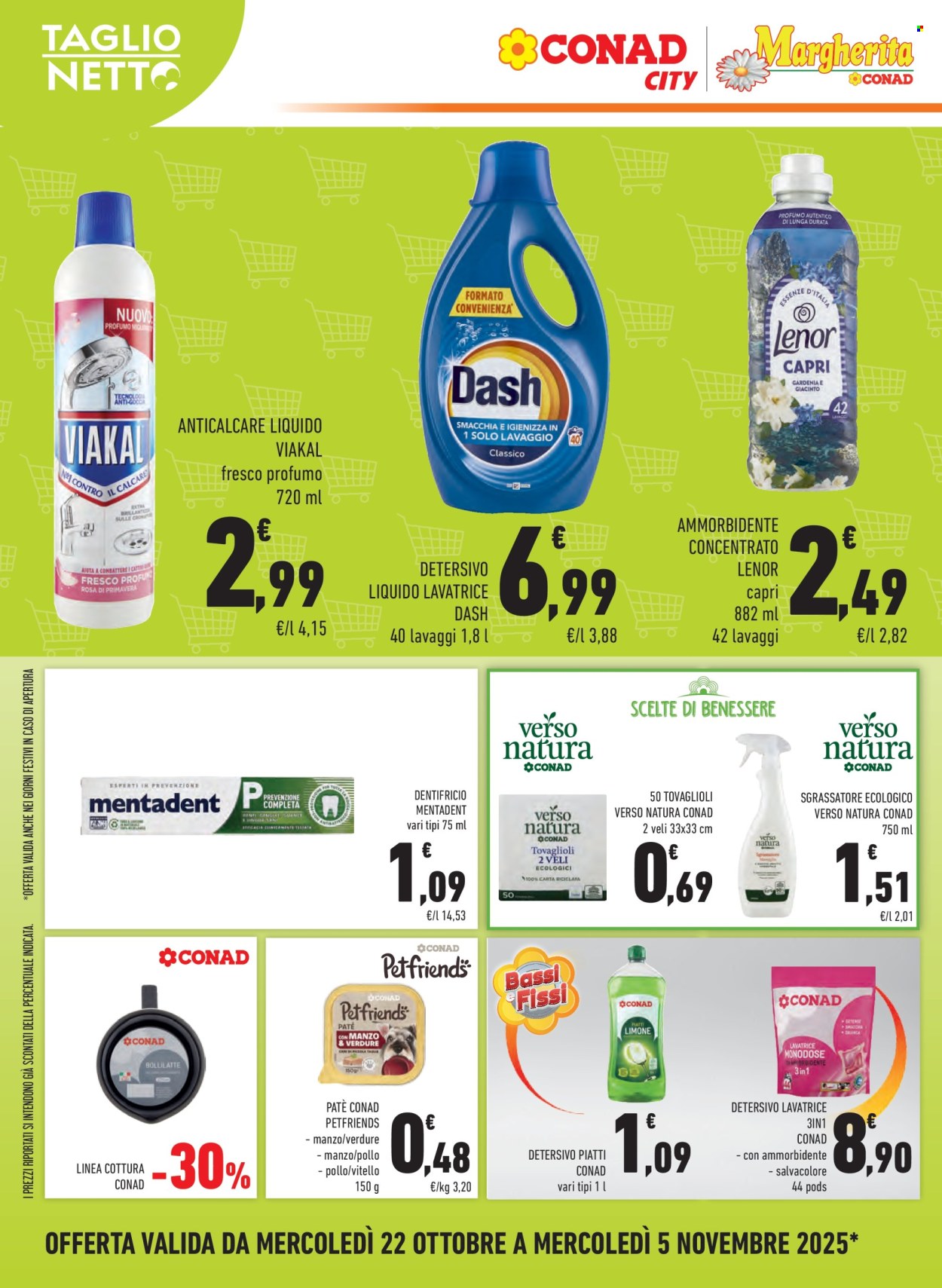 Volantino Margherita Conad - 22/10/2025 - 5/11/2025. Pagina 18