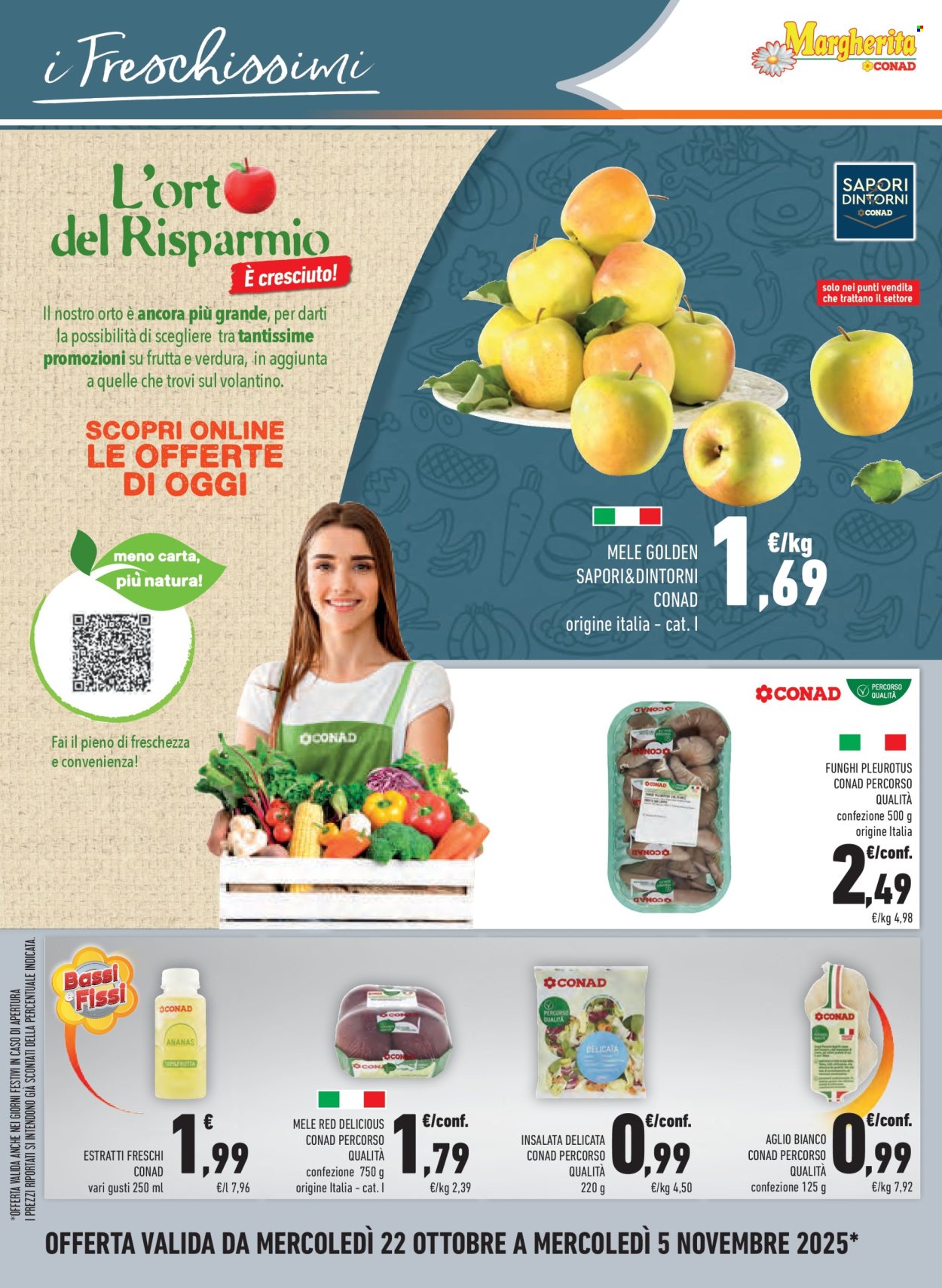 Volantino Margherita Conad - 22/10/2025 - 5/11/2025. Pagina 22
