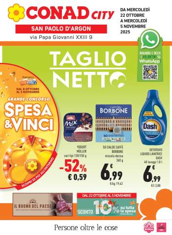 Volantino Conad City - 22/10/2025 - 5/11/2025.