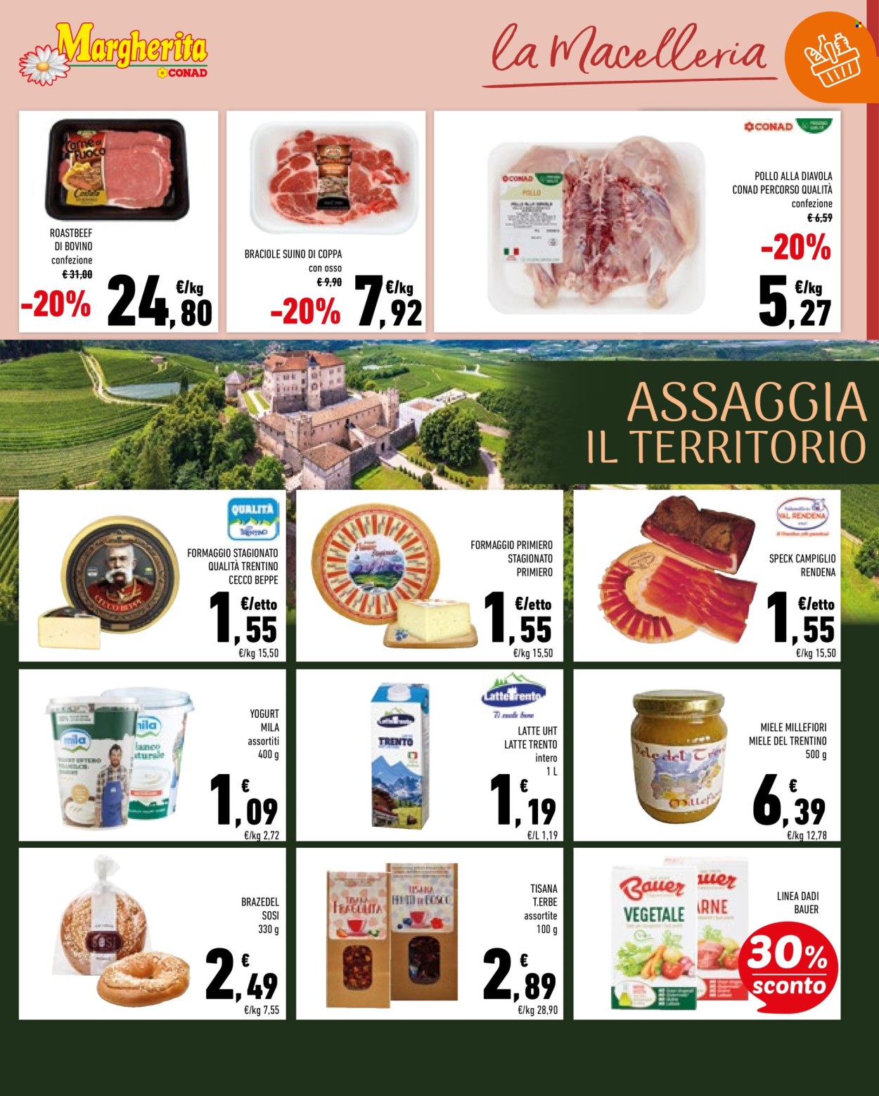 Volantino Margherita Conad - 21/10/2025 - 3/11/2025. Pagina 3