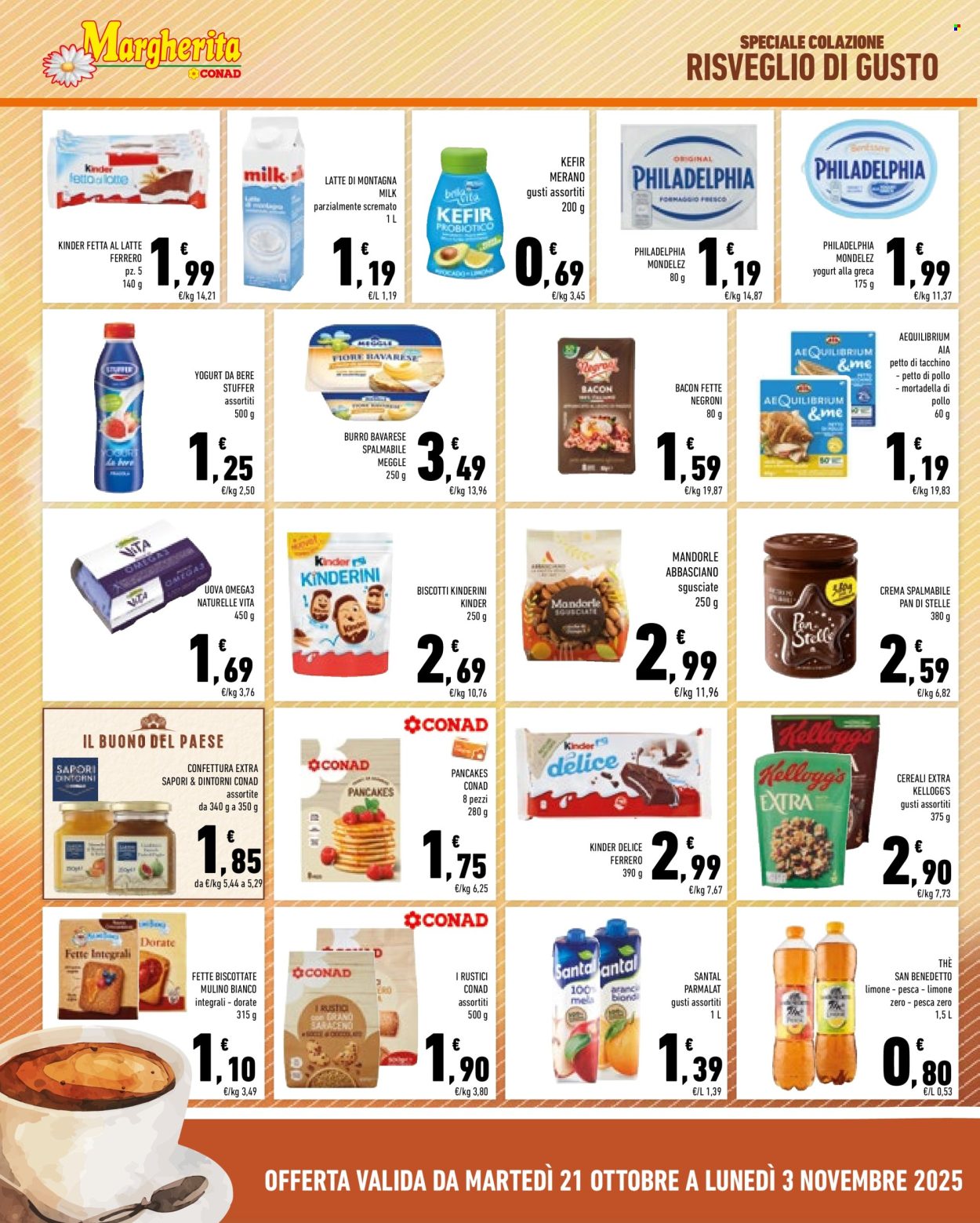 Volantino Margherita Conad - 21/10/2025 - 3/11/2025. Pagina 6