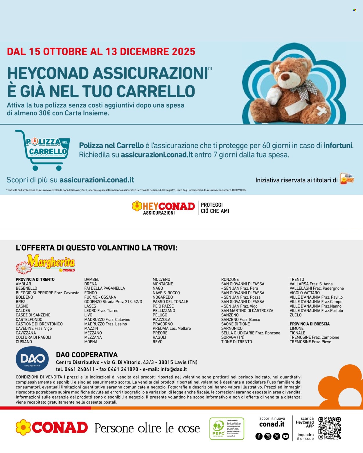 Volantino Margherita Conad - 21/10/2025 - 3/11/2025. Pagina 8