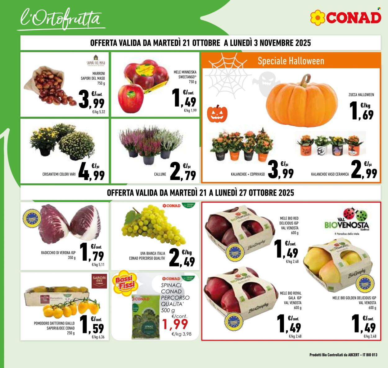 Volantino Conad - 21/10/2025 - 3/11/2025. Pagina 4
