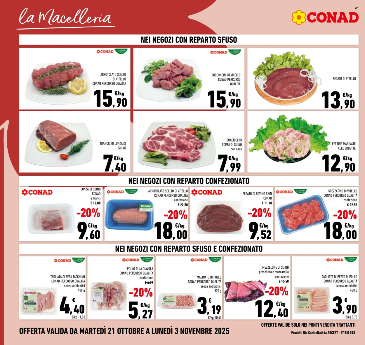Volantino Conad - 21/10/2025 - 3/11/2025. Pagina 6