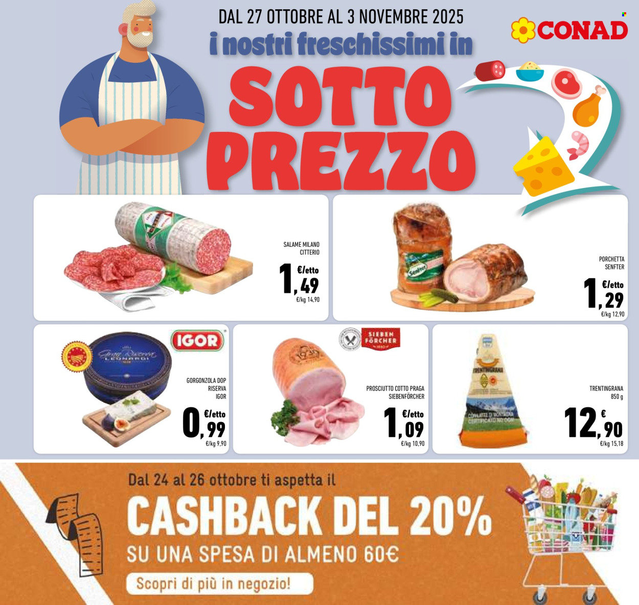 Volantino Conad - 21/10/2025 - 3/11/2025. Pagina 8