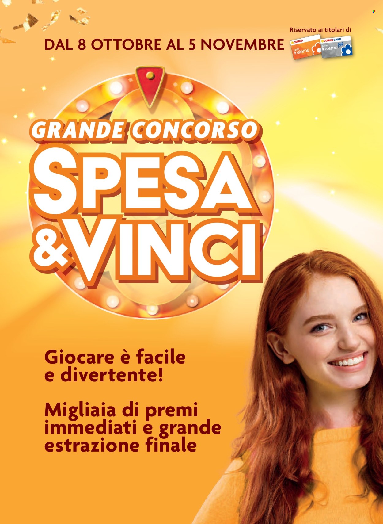 Volantino Margherita Conad - 22/10/2025 - 5/11/2025. Pagina 2