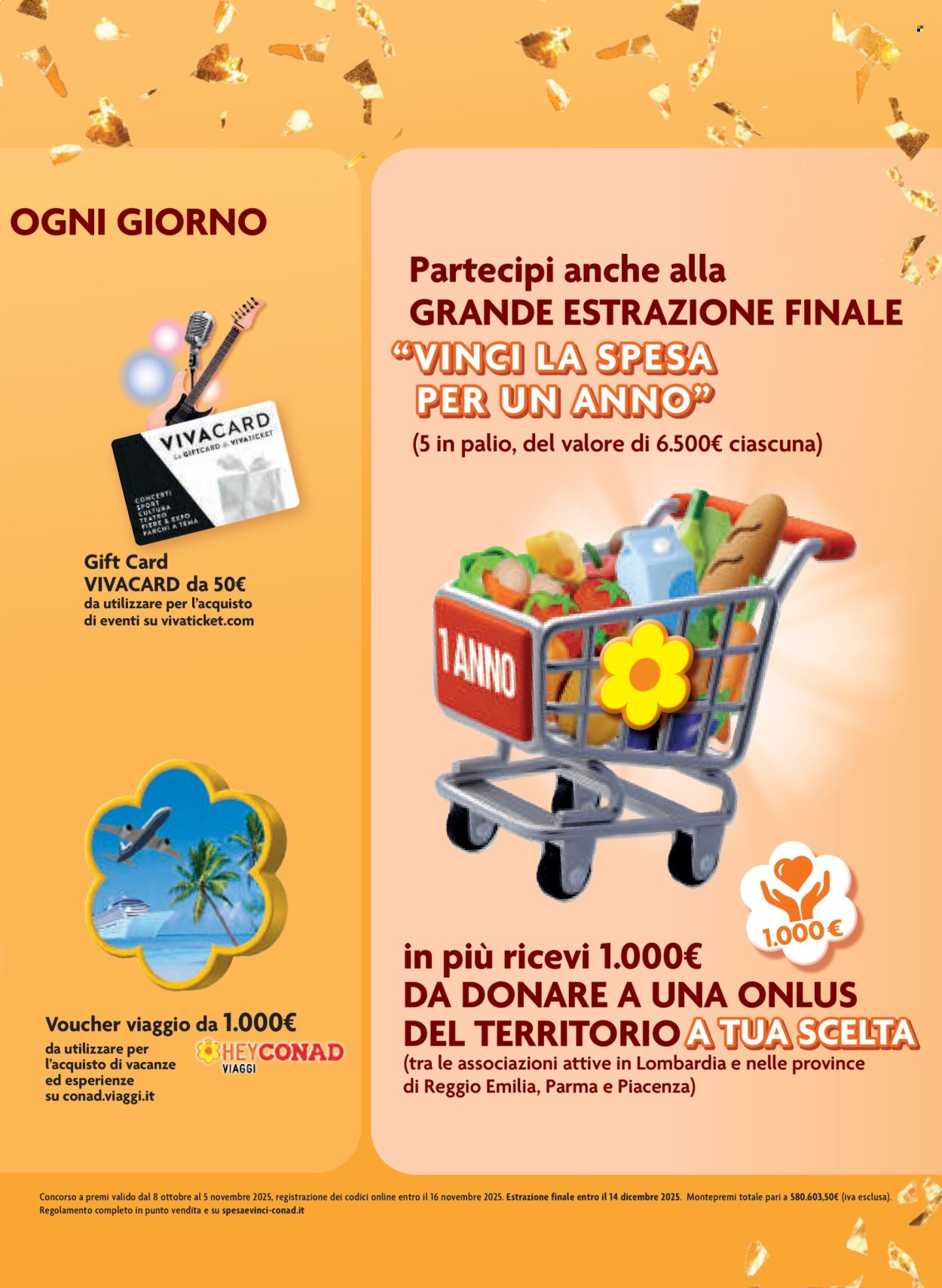 Volantino Margherita Conad - 22/10/2025 - 5/11/2025. Pagina 5