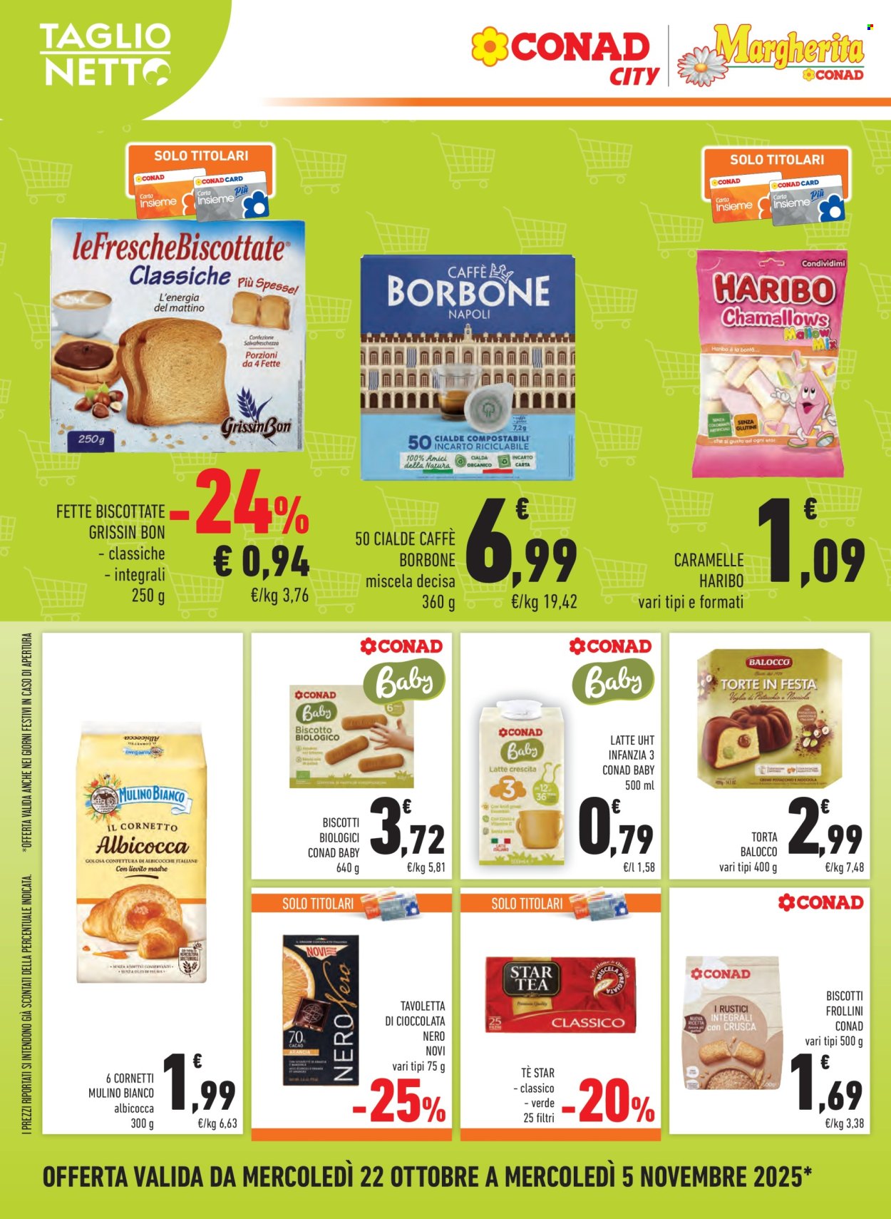 Volantino Margherita Conad - 22/10/2025 - 5/11/2025. Pagina 16