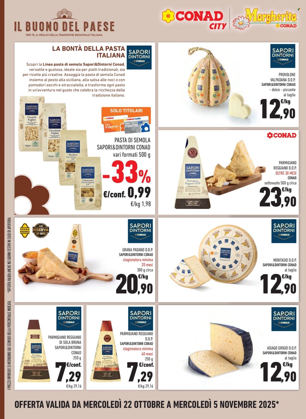 Volantino Margherita Conad - 22/10/2025 - 5/11/2025. Pagina 24