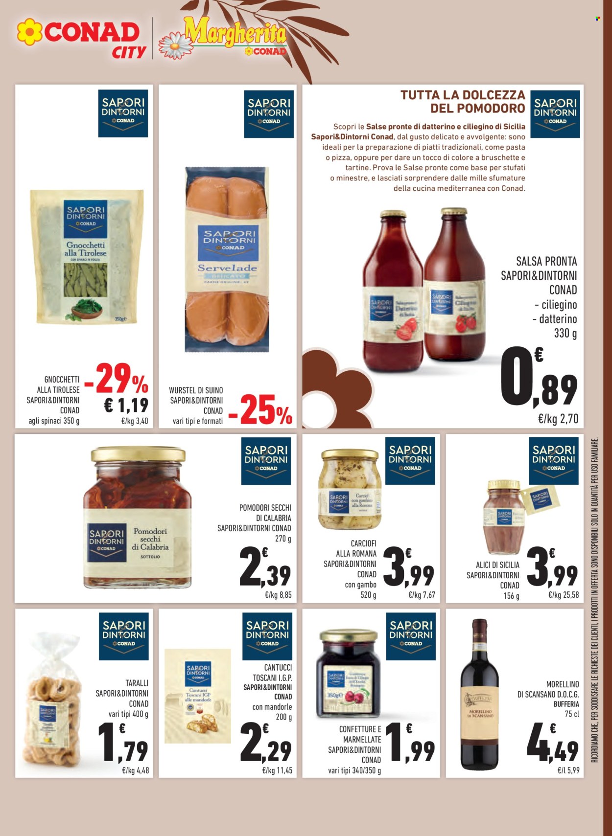 Volantino Margherita Conad - 22/10/2025 - 5/11/2025. Pagina 25