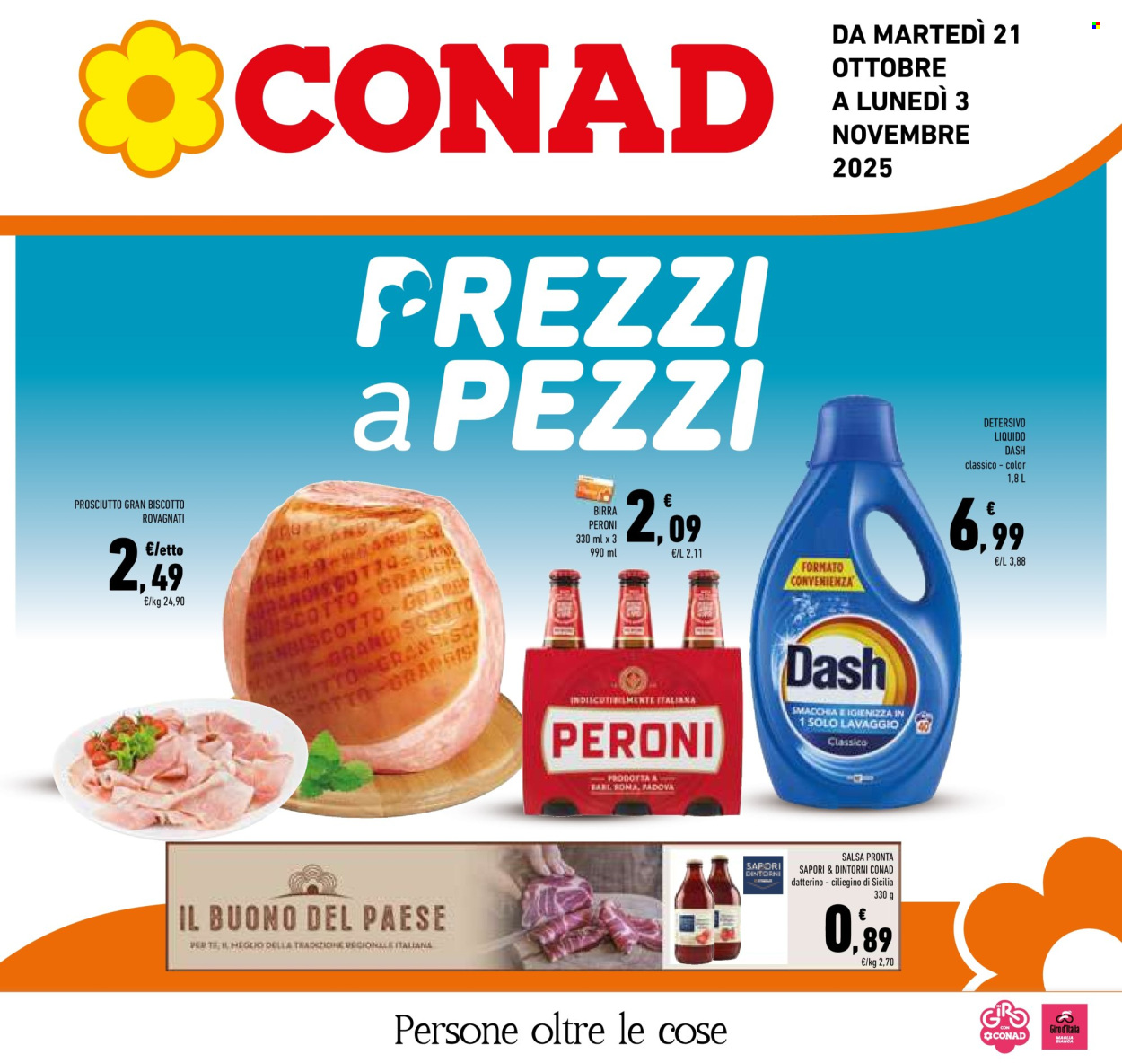 Volantino Conad - 21/10/2025 - 3/11/2025. Pagina 1