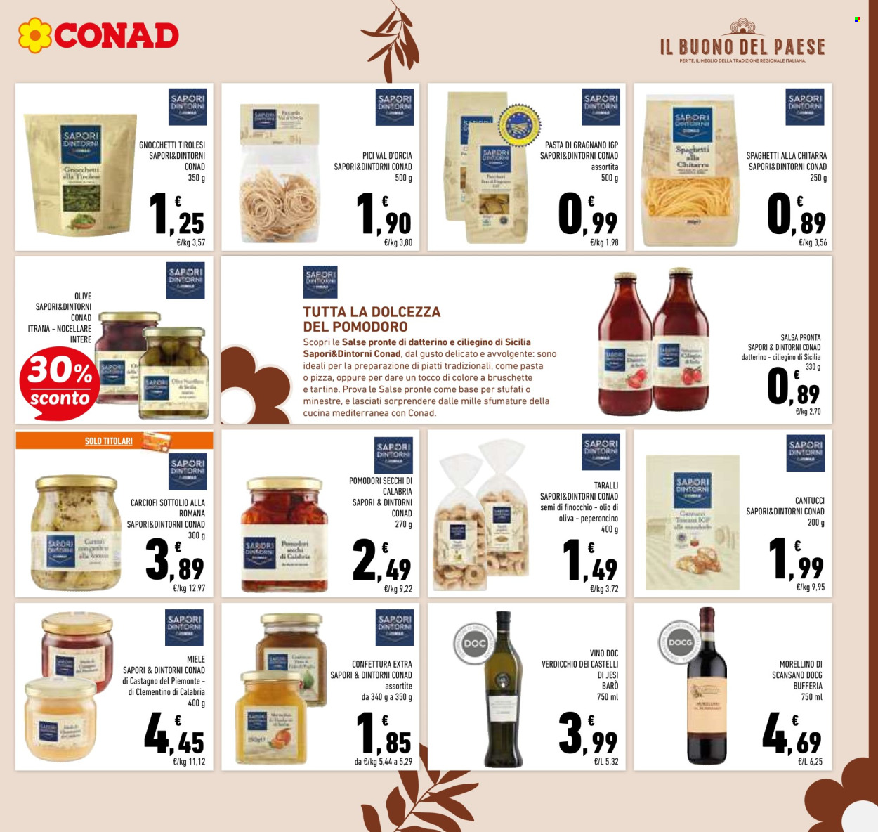 Volantino Conad - 21/10/2025 - 3/11/2025. Pagina 3