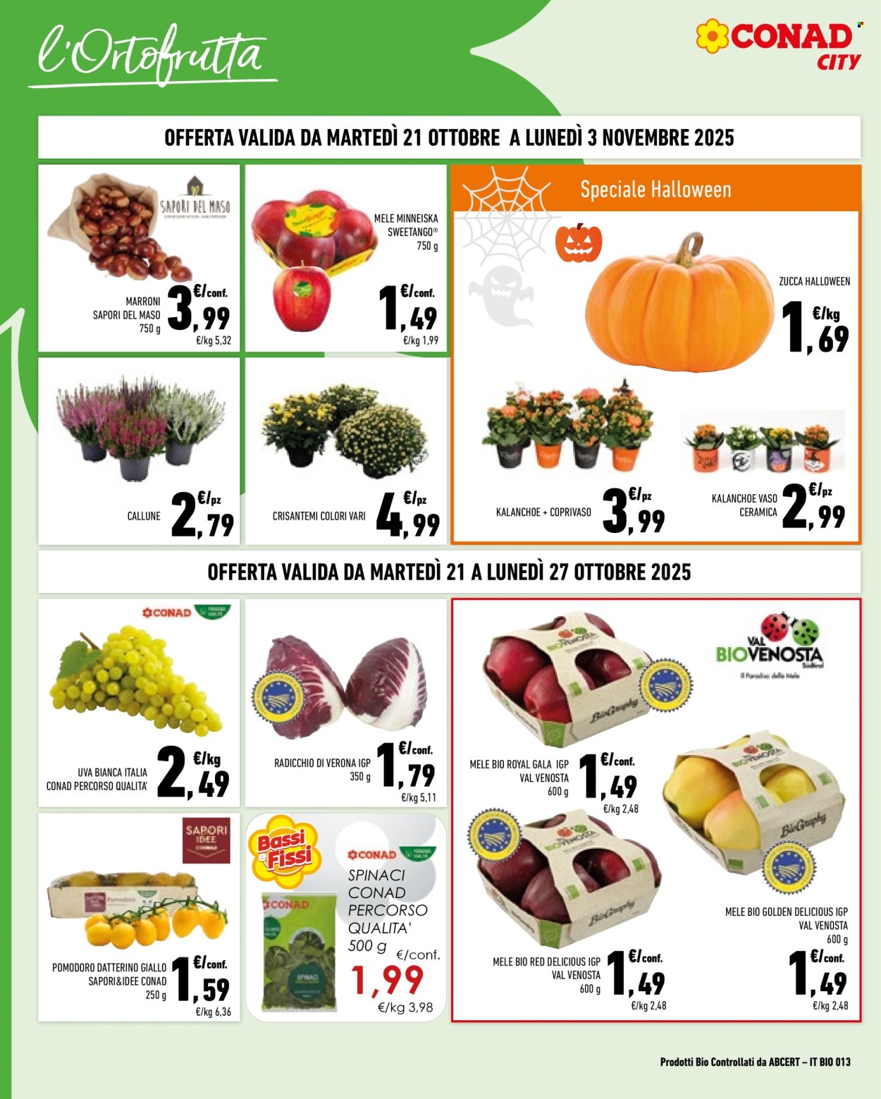 Volantino Conad City - 21/10/2025 - 3/11/2025. Pagina 2