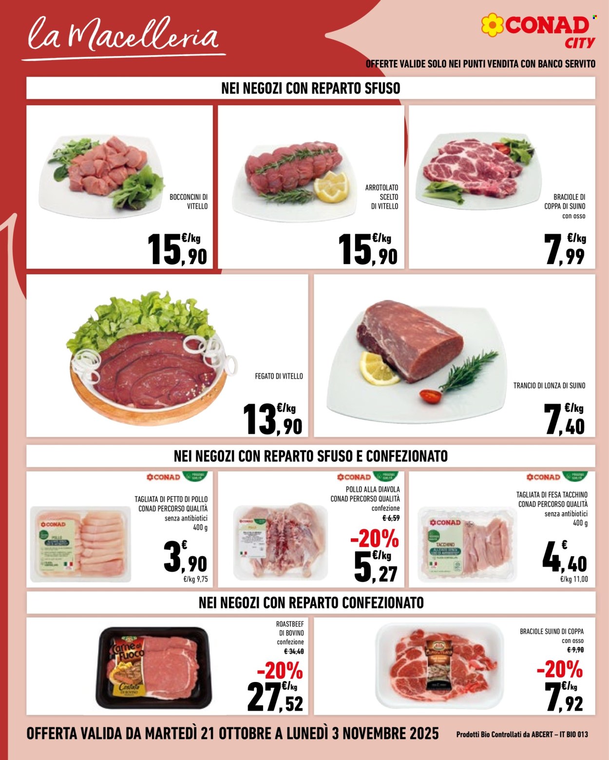 Volantino Conad City - 21/10/2025 - 3/11/2025. Pagina 4