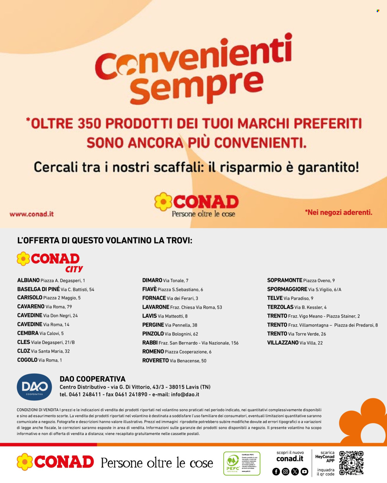 Volantino Conad City - 21/10/2025 - 3/11/2025. Pagina 20