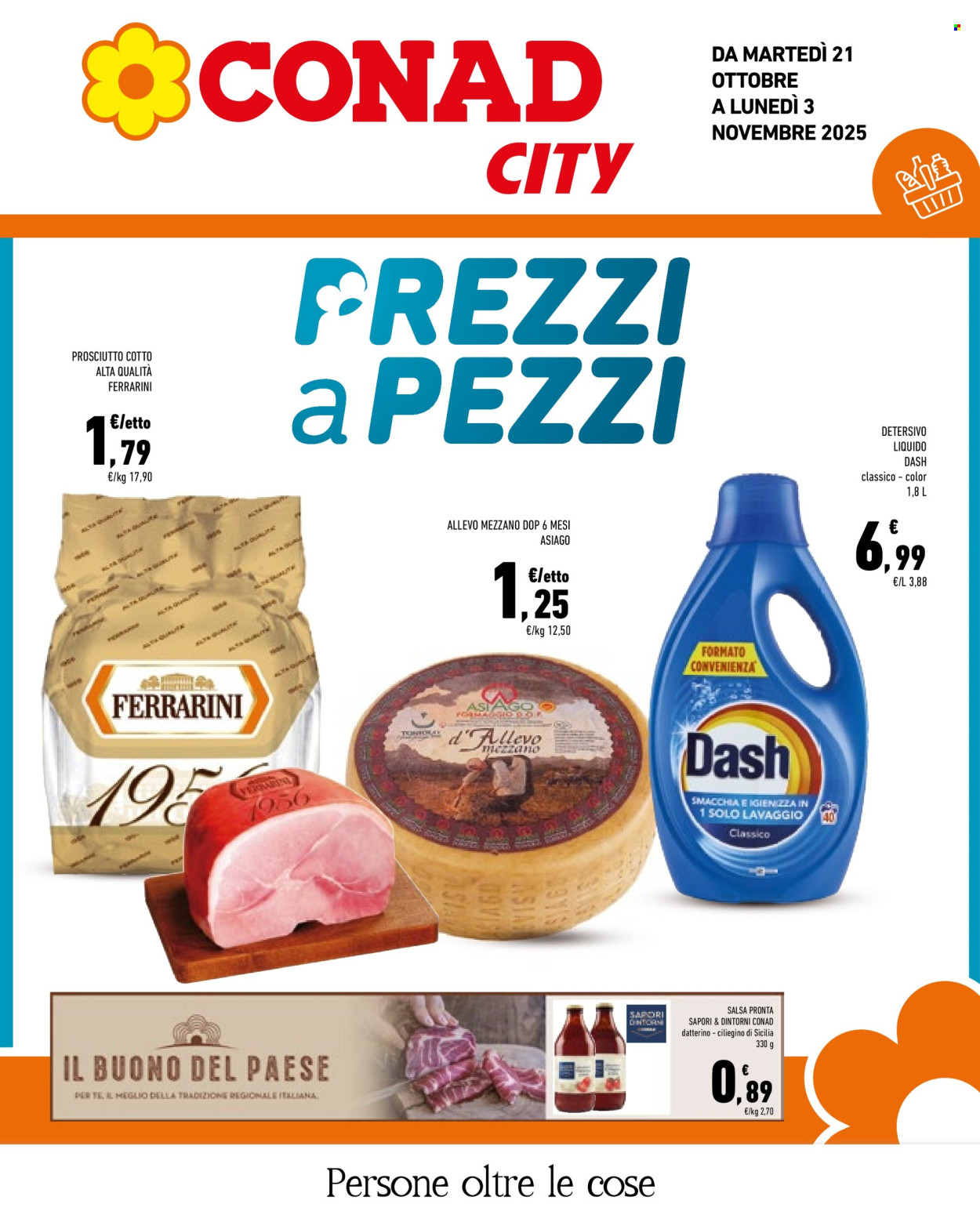 Volantino Conad - 21/10/2025 - 3/11/2025. Pagina 1