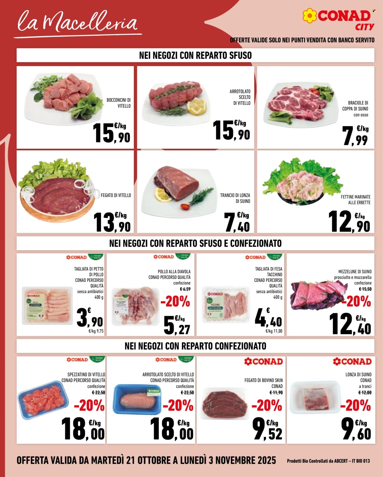 Volantino Conad - 21/10/2025 - 3/11/2025. Pagina 4