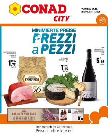 Volantino Conad City - 21/10/2025 - 3/11/2025.