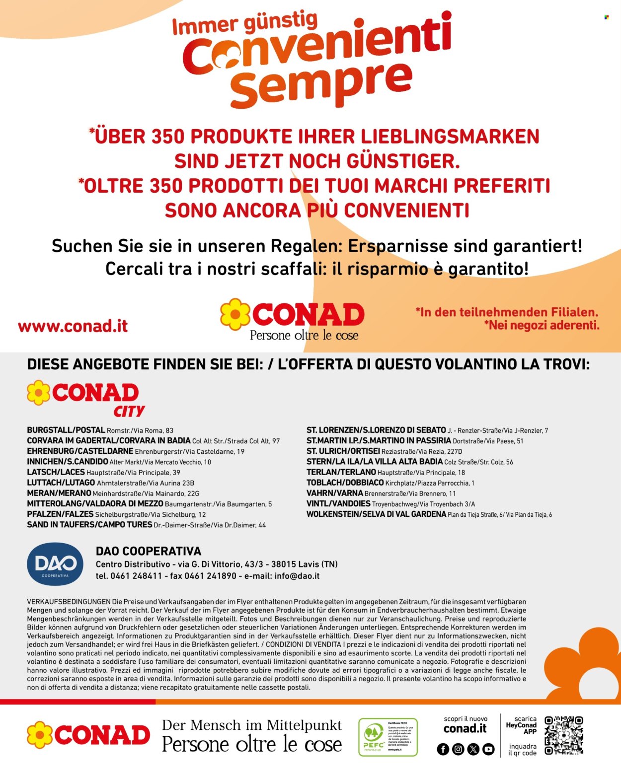 Volantino Conad City - 21/10/2025 - 3/11/2025. Pagina 20