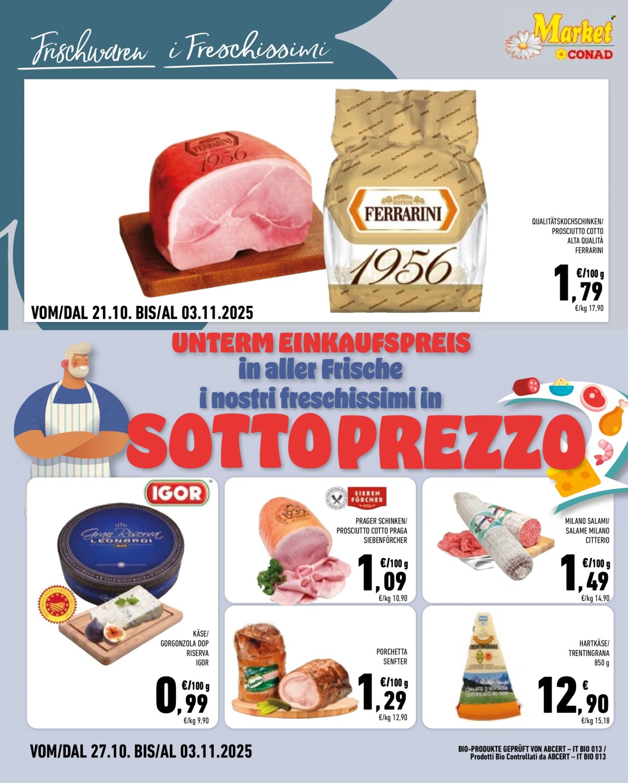 Volantino Market Conad - 21/10/2025 - 3/11/2025. Pagina 4