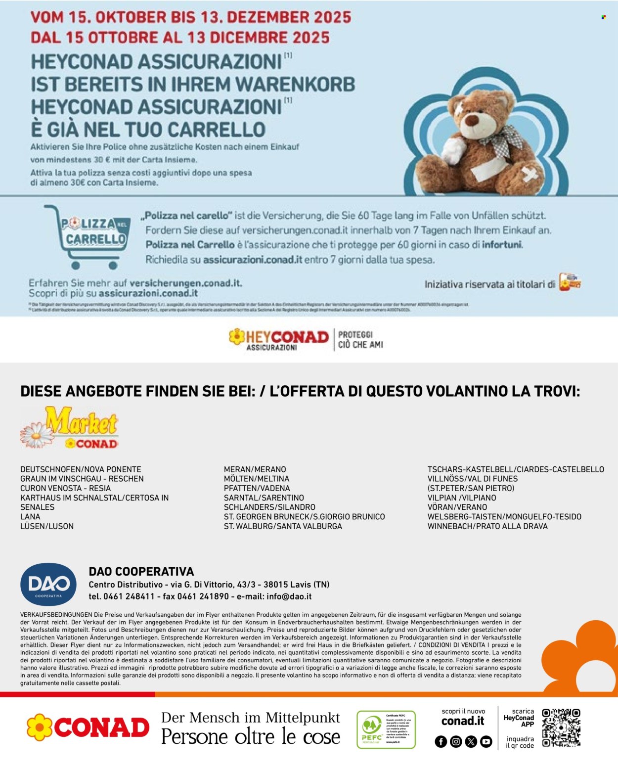 Volantino Market Conad - 21/10/2025 - 3/11/2025. Pagina 8