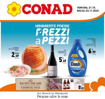 Volantino Conad - 21/10/2025 - 3/11/2025.