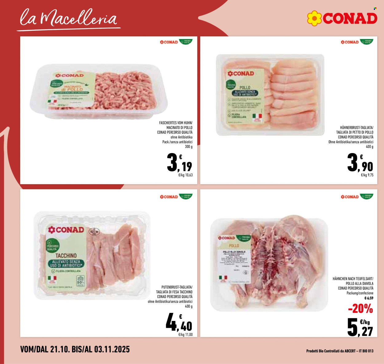 Volantino Conad - 21/10/2025 - 3/11/2025. Pagina 6
