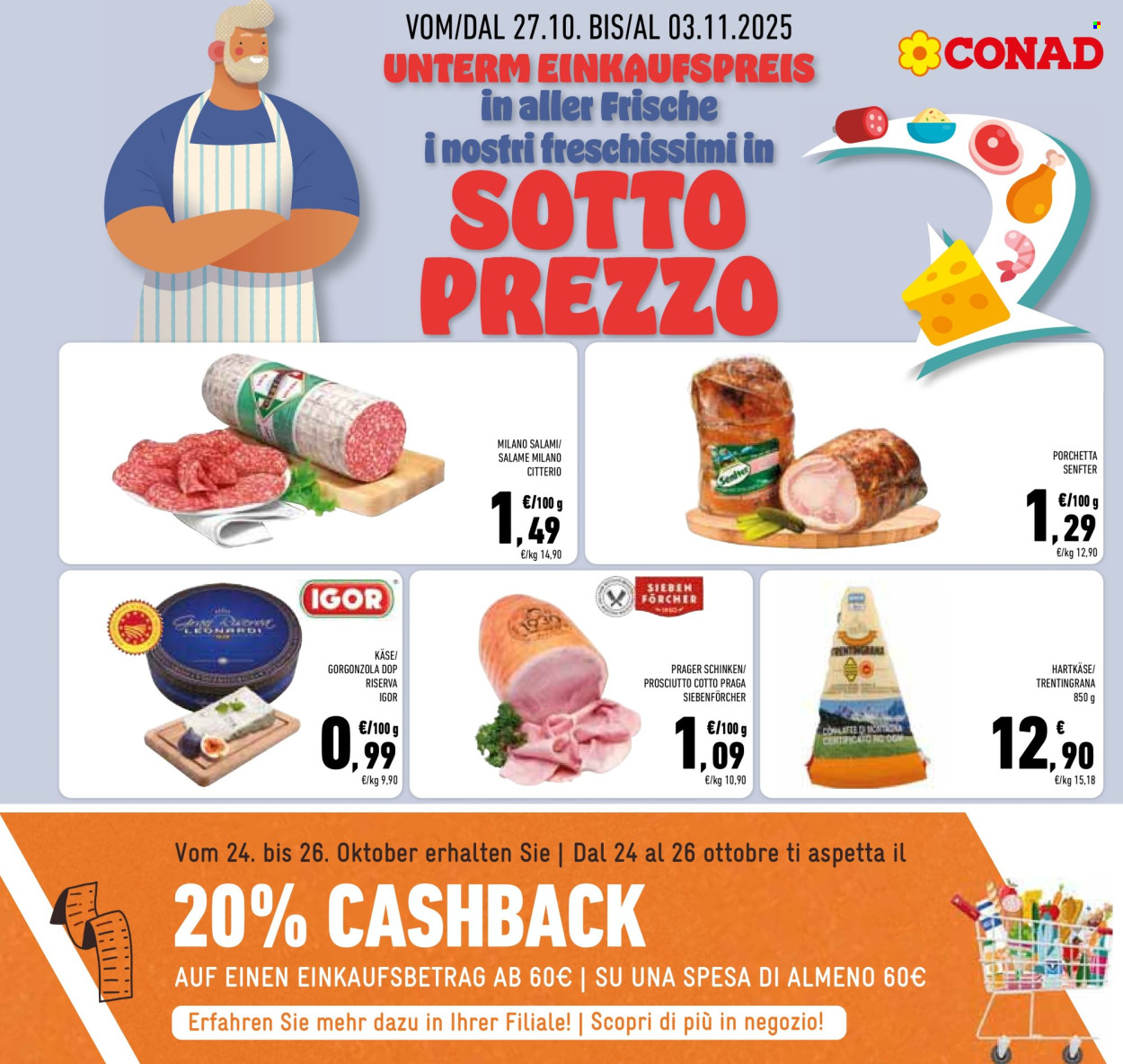 Volantino Conad - 21/10/2025 - 3/11/2025. Pagina 8
