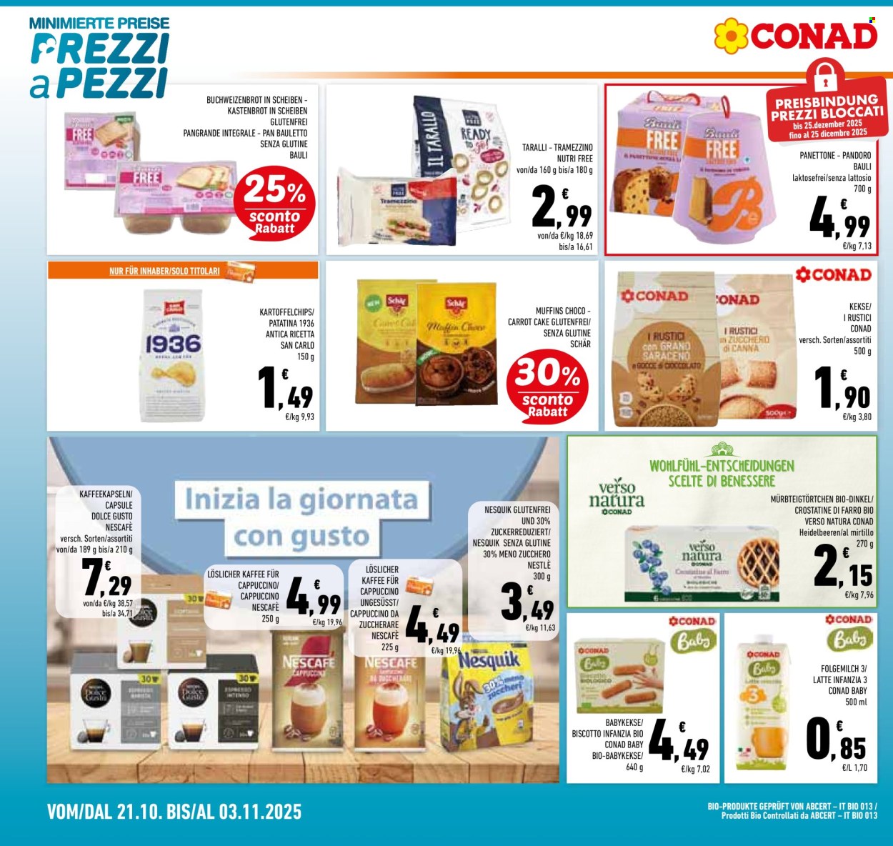 Volantino Conad - 21/10/2025 - 3/11/2025. Pagina 16