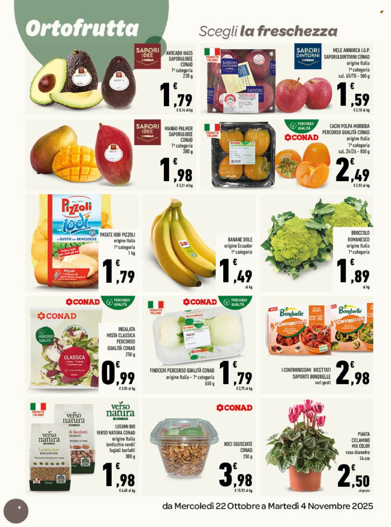 Volantino TuDay Conad - 22/10/2025 - 4/11/2025. Pagina 4