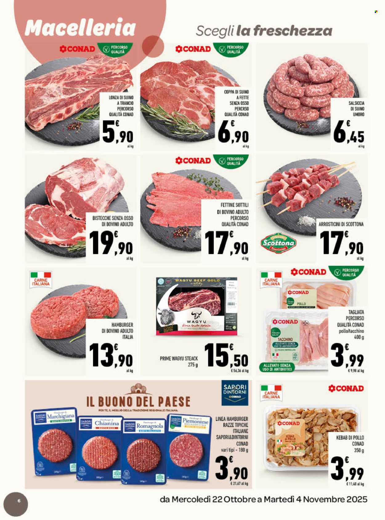 Volantino TuDay Conad - 22/10/2025 - 4/11/2025. Pagina 6