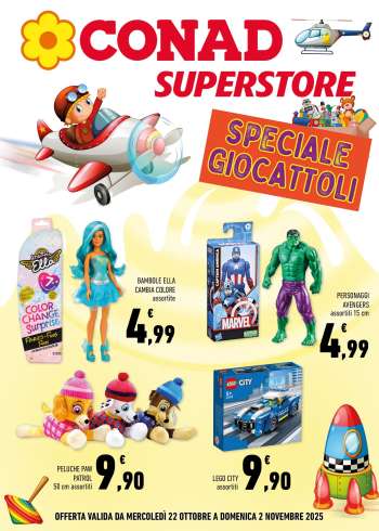 Volantino Conad Superstore - 22/10/2025 - 2/11/2025.