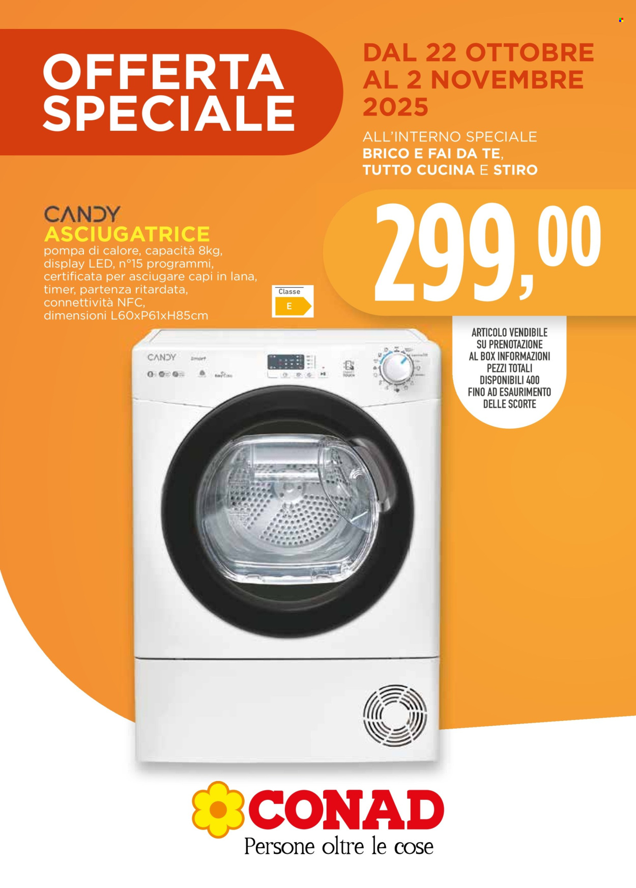Volantino Conad - 22/10/2025 - 2/11/2025. Pagina 1
