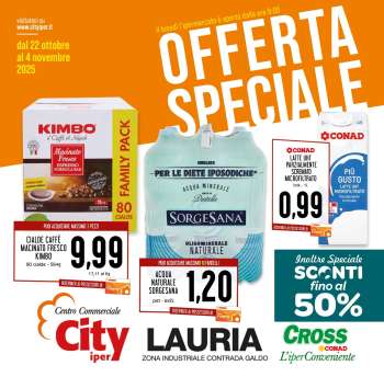 Volantino Conad Superstore - 22/10/2025 - 4/11/2025.