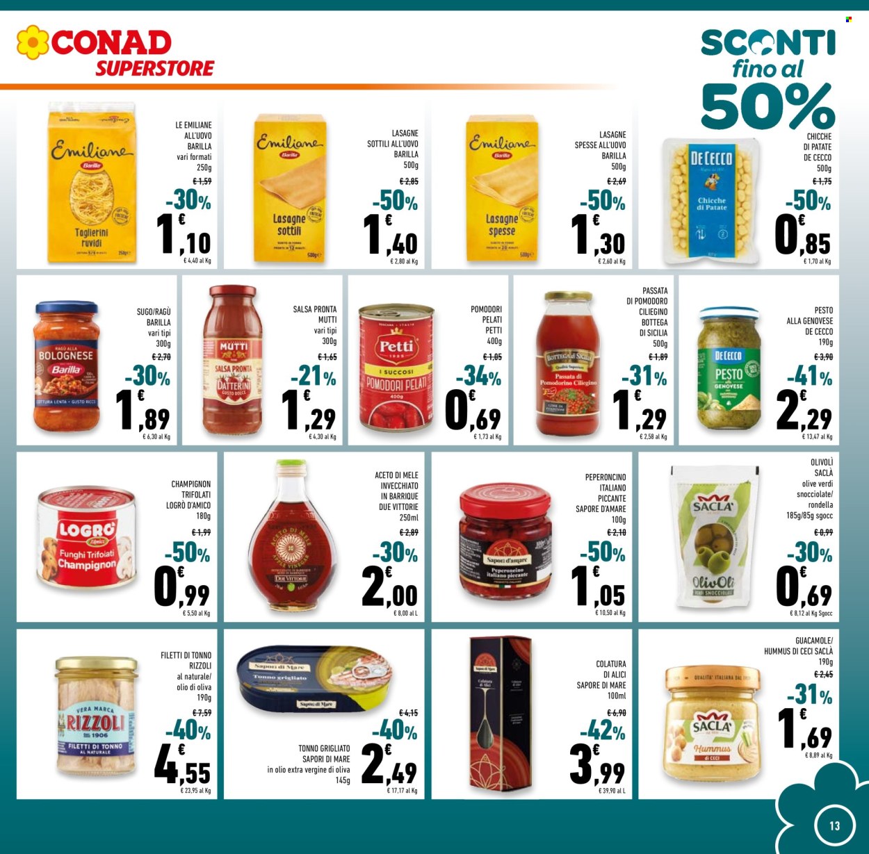 Volantino Conad Superstore - 22/10/2025 - 4/11/2025. Pagina 13