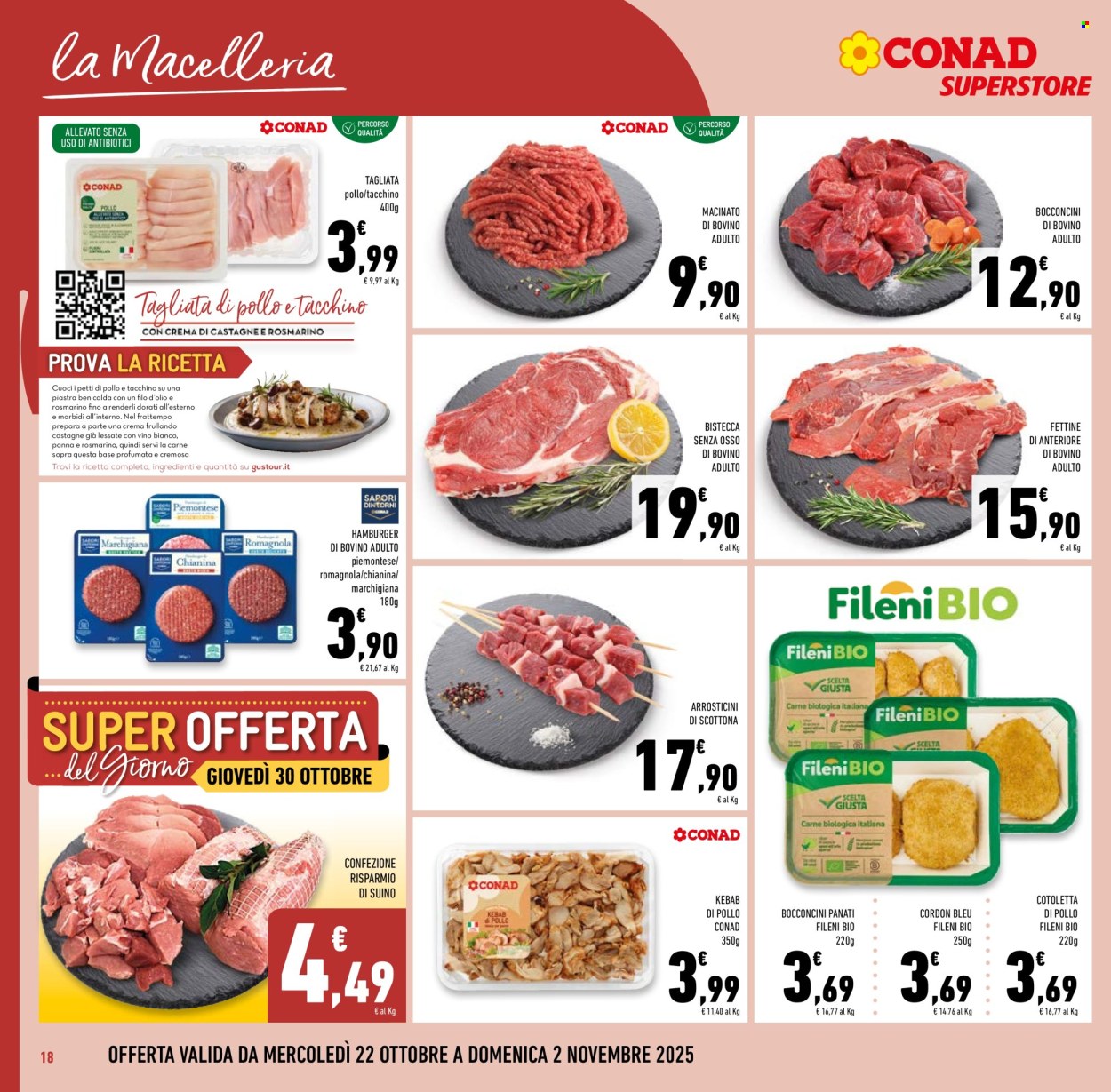 Volantino Conad Superstore - 22/10/2025 - 4/11/2025. Pagina 18