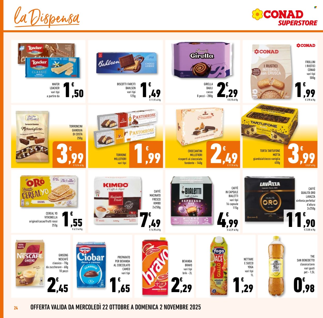 Volantino Conad Superstore - 22/10/2025 - 4/11/2025. Pagina 24