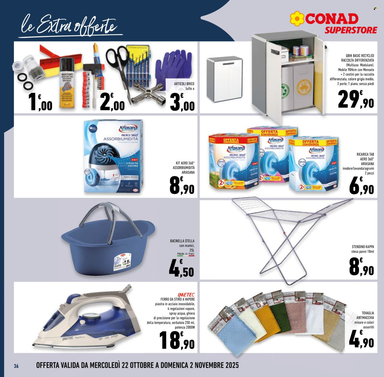 Volantino Conad Superstore - 22/10/2025 - 4/11/2025. Pagina 36