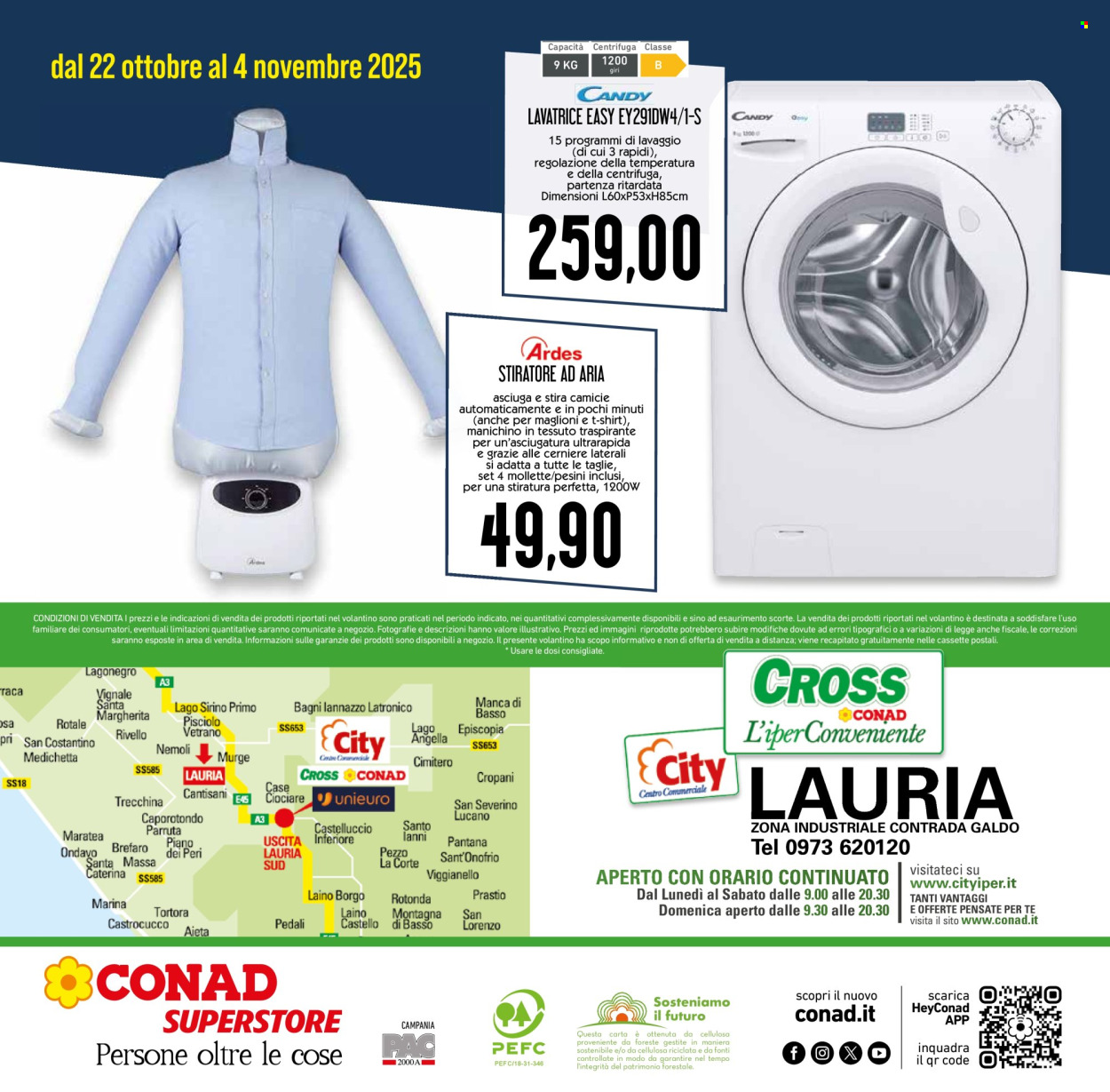 Volantino Conad Superstore - 22/10/2025 - 4/11/2025. Pagina 40