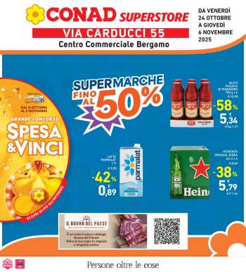 Volantino Conad Superstore - 24/10/2025 - 6/11/2025.