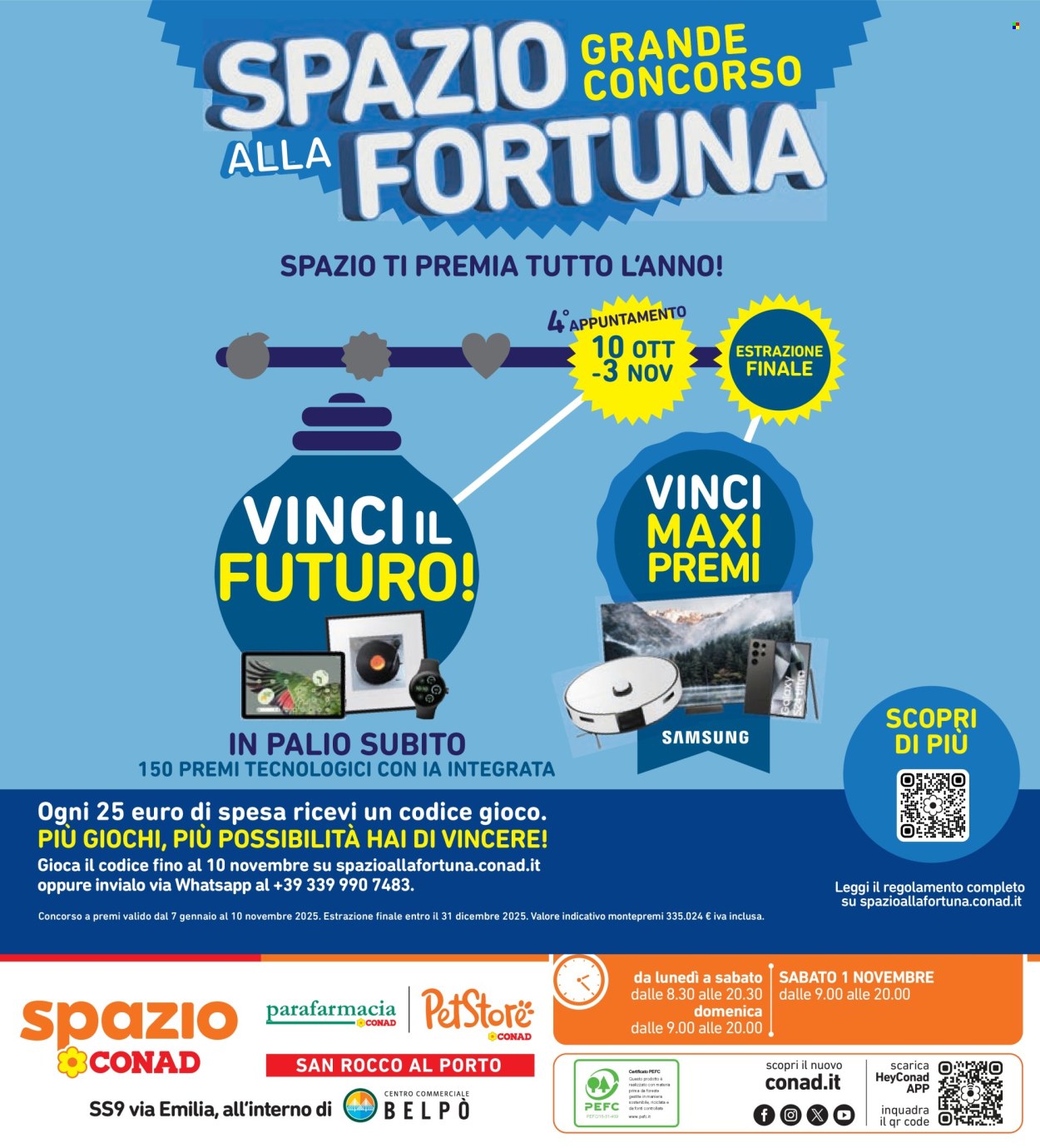 Volantino Spazio Conad - 24/10/2025 - 6/11/2025. Pagina 50