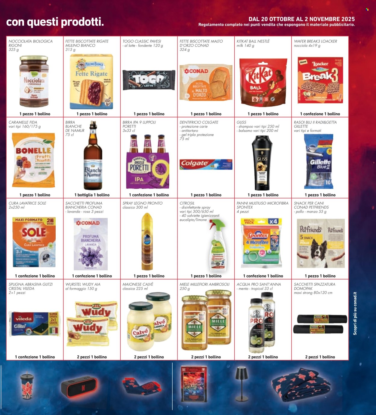 Volantino Conad Superstore - 24/10/2025 - 6/11/2025. Pagina 47